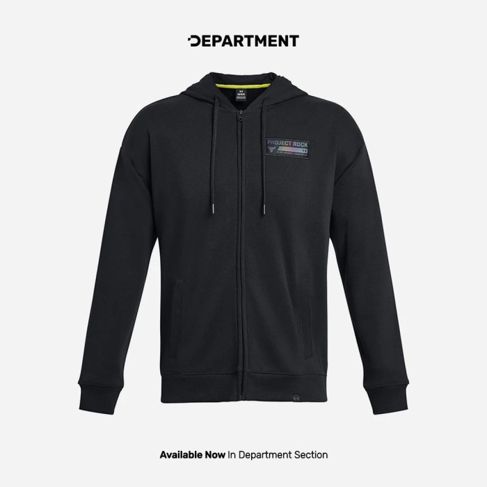 UNDER ARMOUR PJT ROCK HWT TERRY FZ Jaket Pria 1380151001 ORI