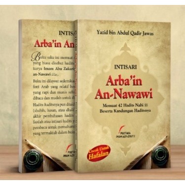 Buku Intisari Arbain An Nawawi . Pustaka Imam Syafii