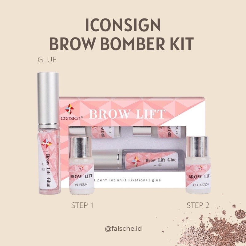 ICONSIGN BROW BOMBER BROW LIFT LAMINATION KIT TAHAN 1 BULAN