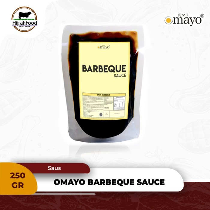 

Omayo Barbeque Sauce Saus BBQ 250 gram Kemasan Pouch Praktis