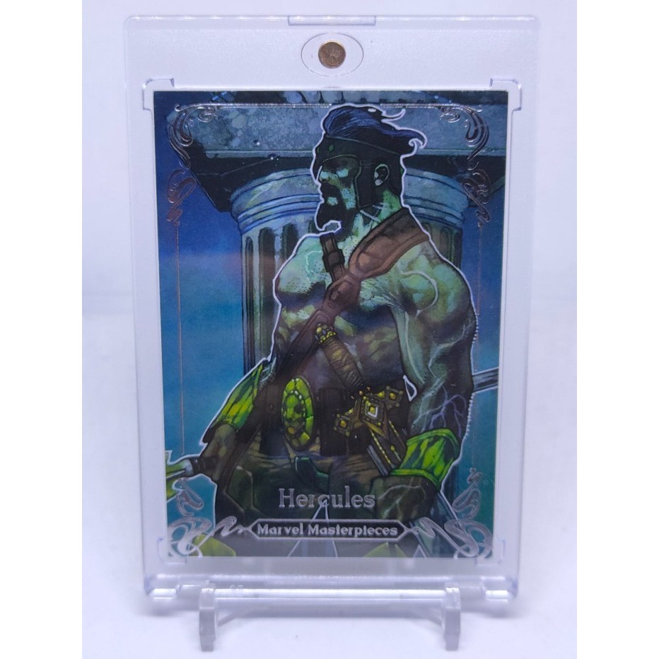 ORIGINAL Kartu Marvel Masterpieces SILVER Hercules AVENGERS