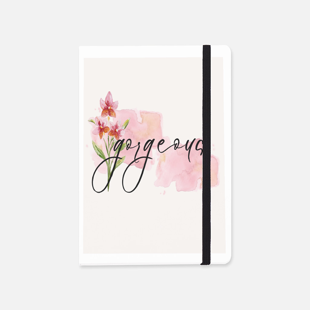 

Soft Cover Notebook Floral Edition Plus Quote (Buku 1)