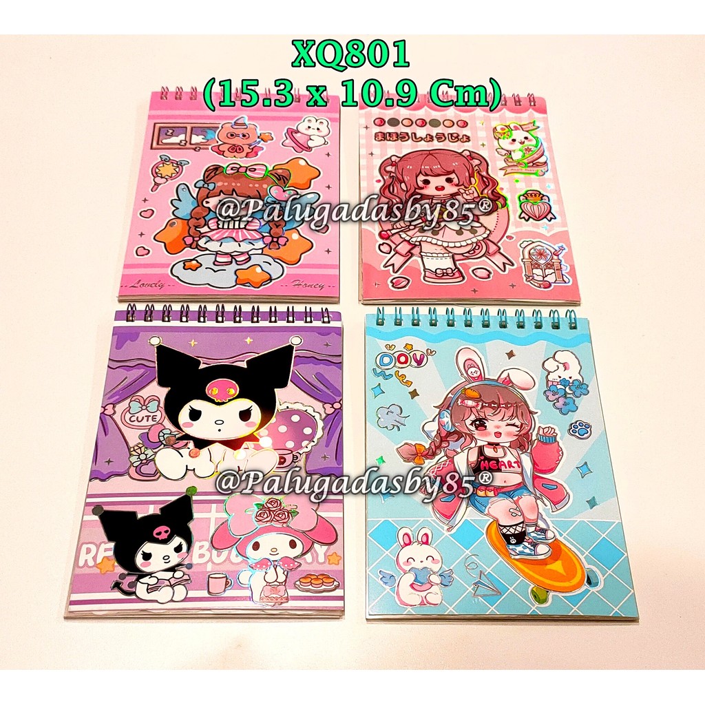 

(1 Set) Buku Sticker Viral Sanrio 15.3 x 10.9 Cm 16 Lembar / Sticker GXIMP XQ801 Sanrio