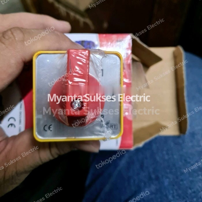 Selector Switch 4 Posisi 0 1 2 3