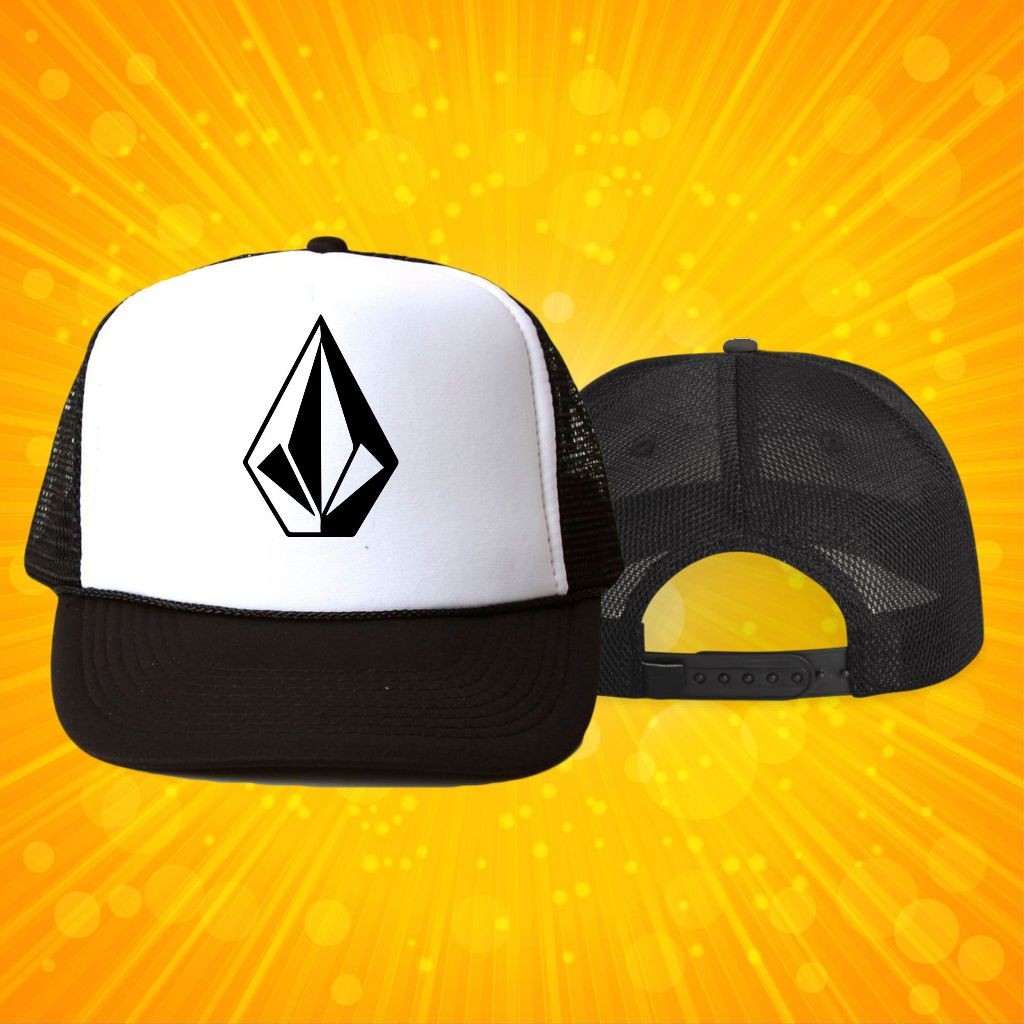 TOPI JARING LOGO VOLCOM