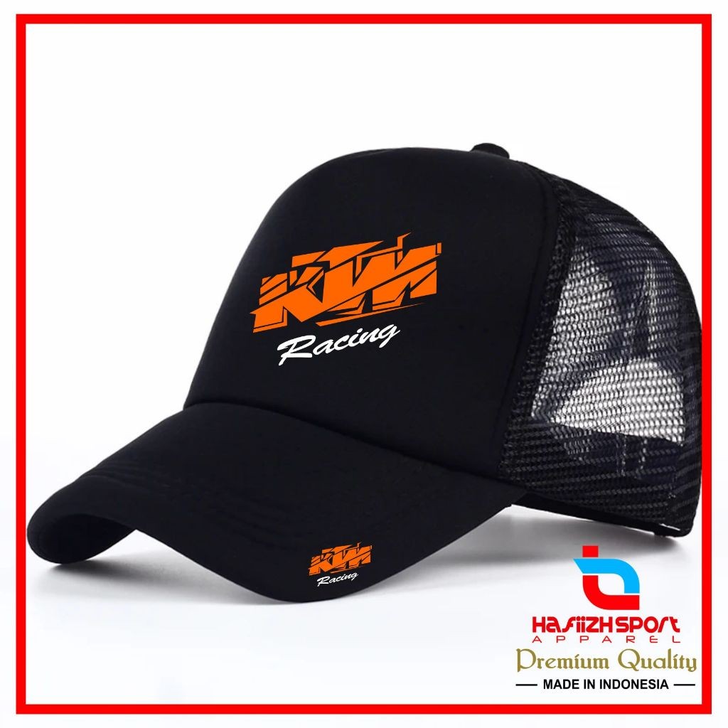 TOPI KTM V.2 / TOPI TRUCKER KTM / TOPI JARING KTM MURAH
