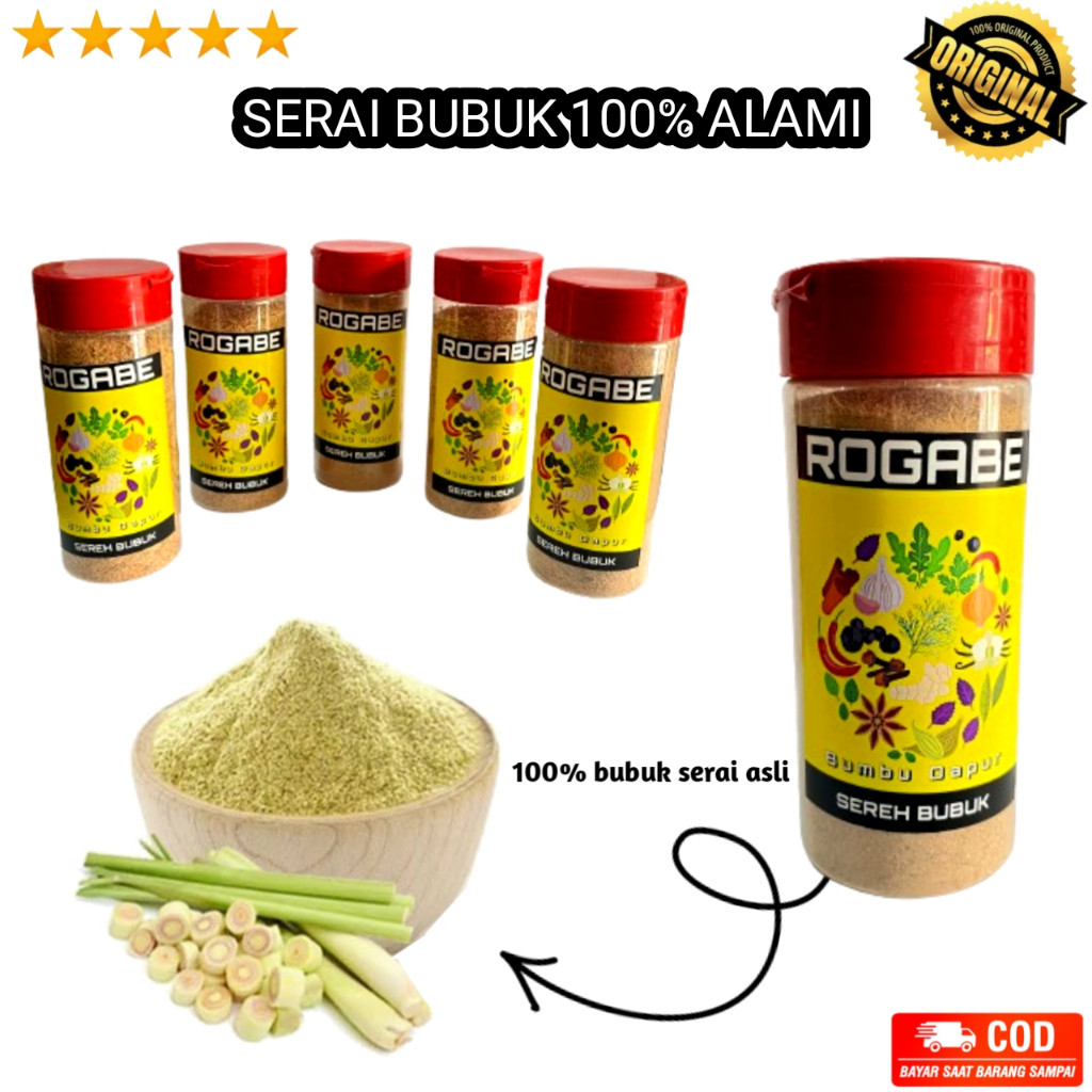 

Sereh Bubuk / Serai Bubuk Murni Tanpa Canpuran / K E
