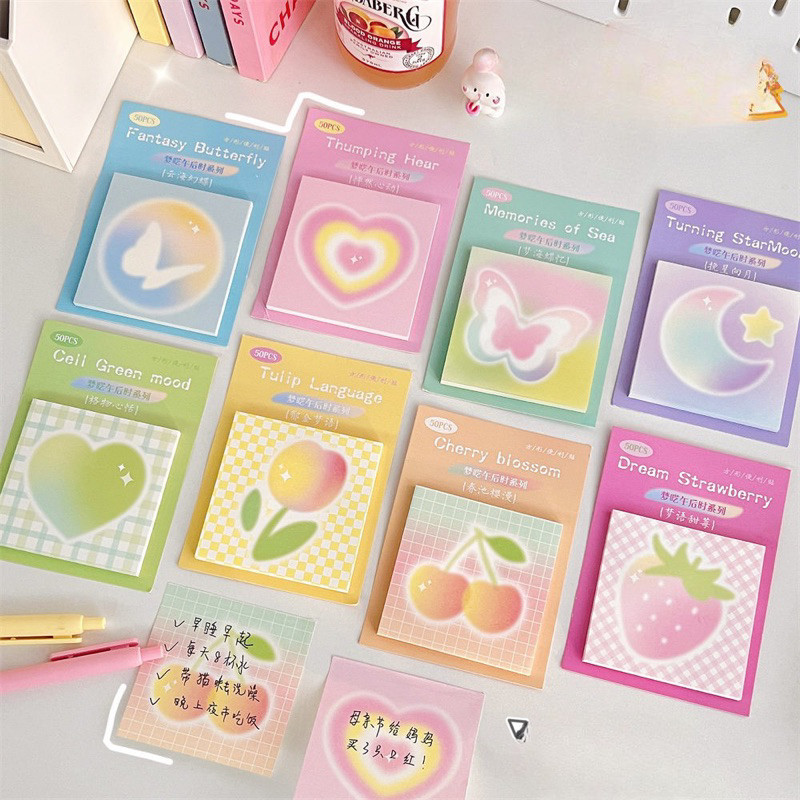 

Sticky Note Colorful Ombré 50 Lembar Memo Anak Sekolah Kantor RT168