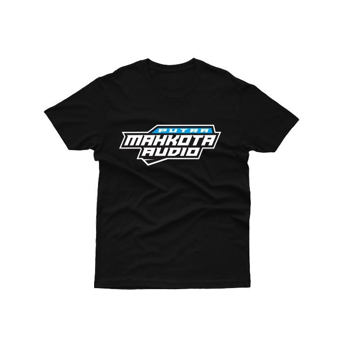 [COD] Kaos Viral Putra Mahkota Audio Baju Sound System Anak Katun Combed 30s Hitam Putih Merah Biru
