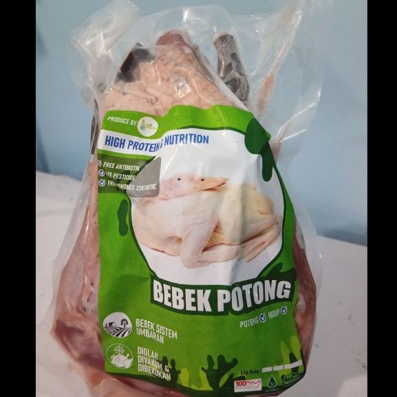 

Pure Organic Bebek Umbaran Potong 1ekor