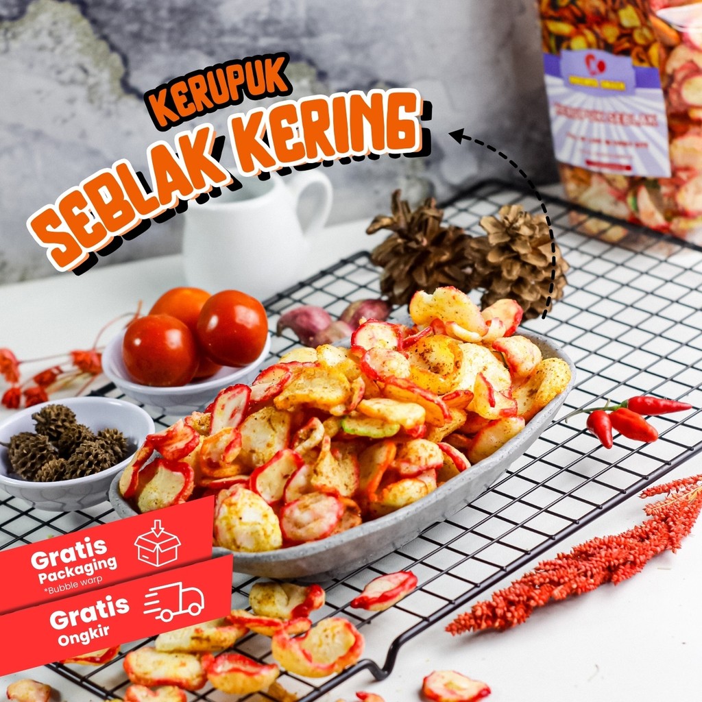 

Kerupuk Seblak Kering Daun Jeruk Krupuk Bantat Pedas Kemasan Ekonomis By Kucinta Snack