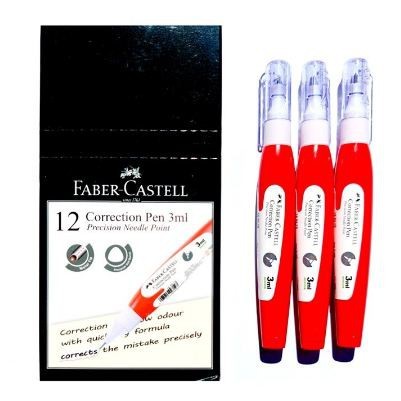 

[KIRIMHARIINI] - FABER-CASTELL Correction Pen 3ml Precision Needle Point