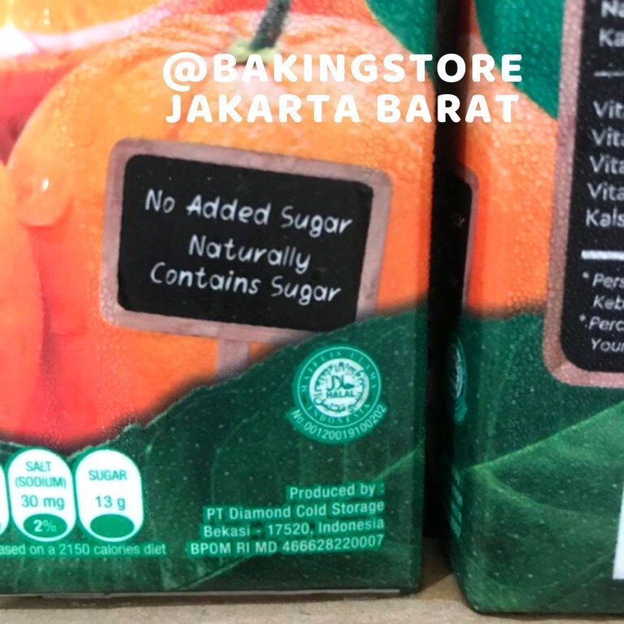 

JUICE ORANGE UNSWEET DIAMOND 946 ML - Jus Jeruk