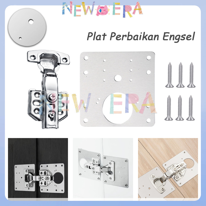Plat Perbaikan Engsel Pintu Kayu cabinet Engsel Pintu Lemari