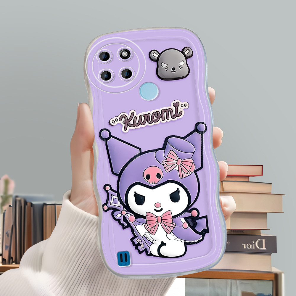 Casing Hp Untuk  Realme C21Y C25Y Softcase Phone Case  Soft Kesing Sofcase  Kartun Key 4517 Bergelom