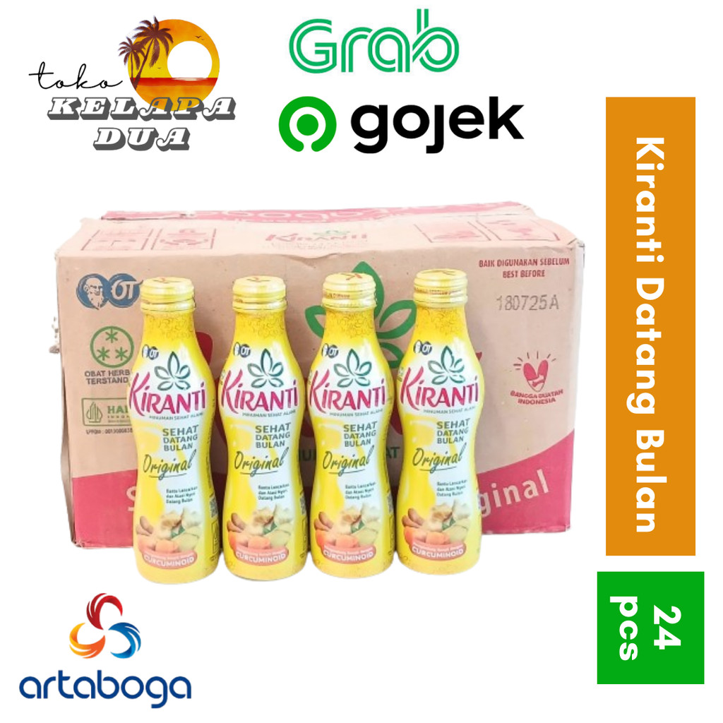 

Kiranti Sehat Datang Bulan Original 150ml x 24pcs Kartonan - Instan Only ( ED OKTOBER 2025)