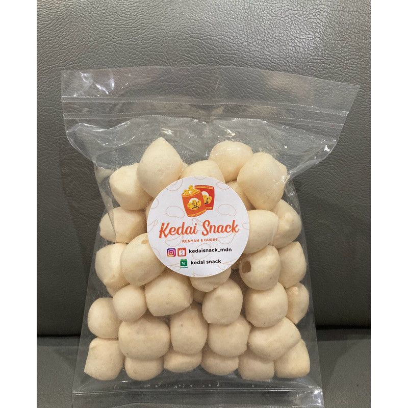 

KERUPUK BOLA IKAN SNACK CEMILAN READY STOCK 100gr