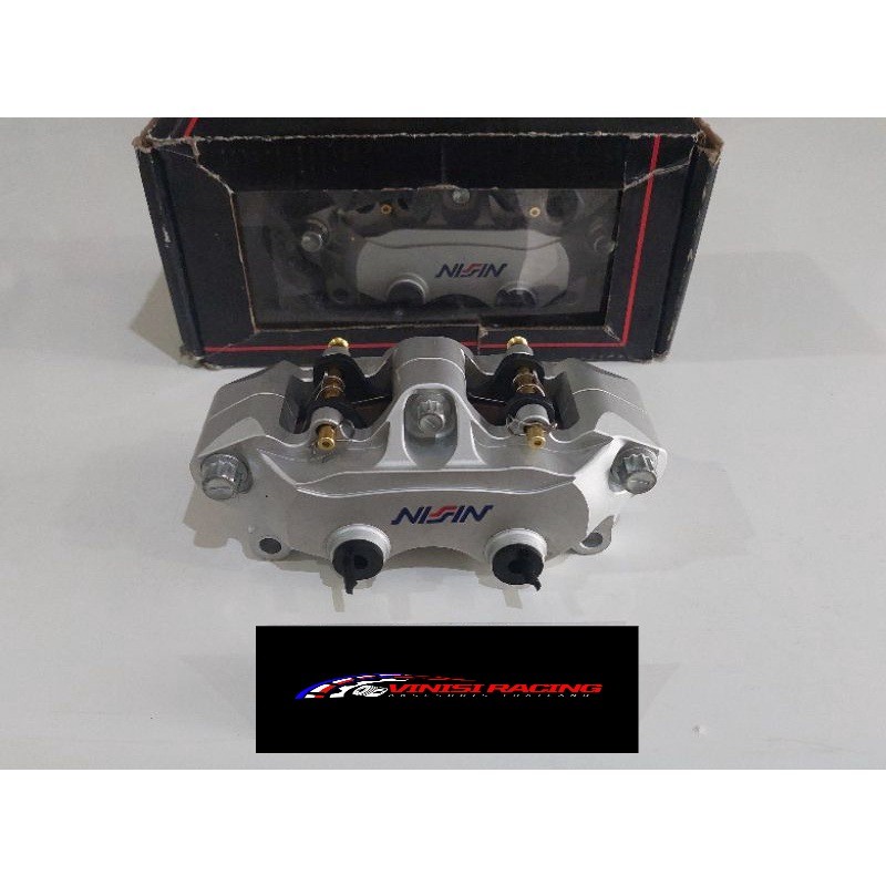 KALIPER NISSIN 4PISTON 2PIN UNIVERSAL ORIGINAL THAILAND
