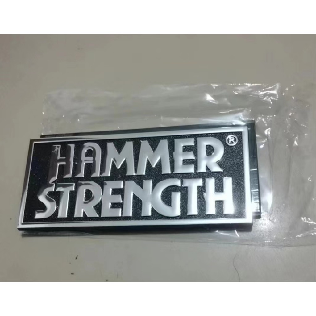 

Hammer sticker metal nameplate