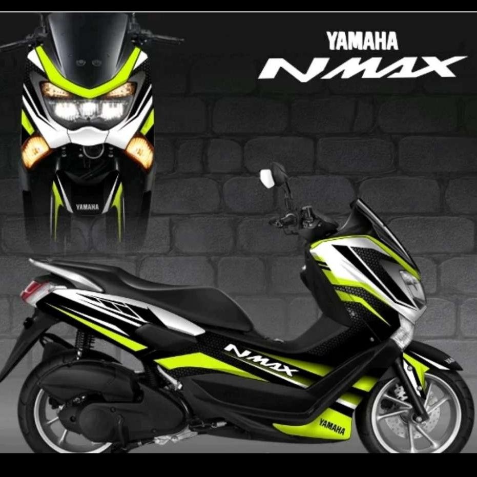 Stiker decal nmax grafis