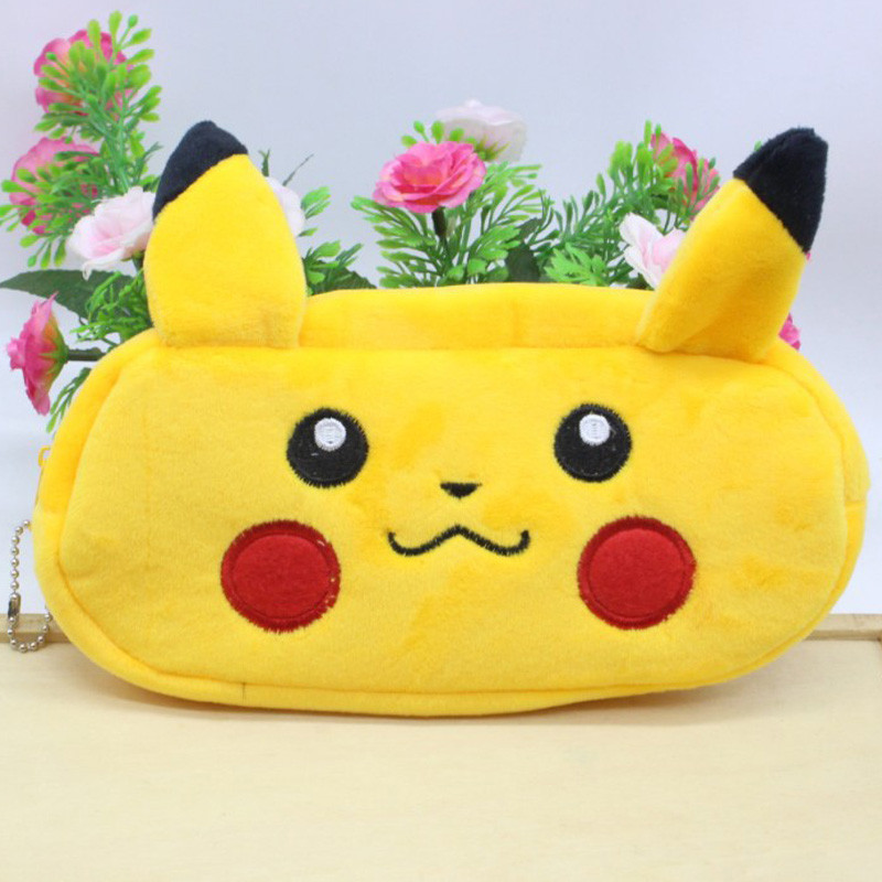 

Pokemon Pikachu Pencil Case Girls Cartoon Makeup Bag Boys Cute Large Capacity Pencil case Stationery School Supplies Gifts