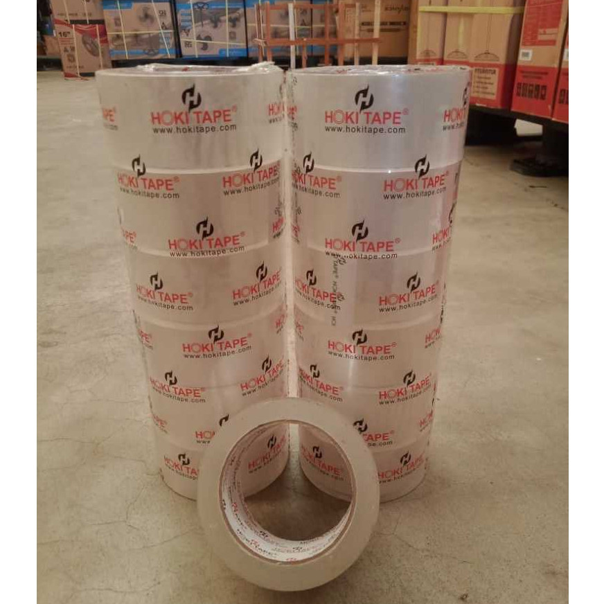 

LAKBAN BENING/ COKLAT OPP TAPE HOKI 48mm x 80m 45MIC - LAKBAN FRAGILE 45mmx80m 45MIC ( HARGA PER PCS )
