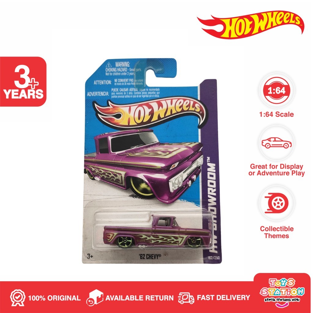 Hot Wheels 62 Chevy HW Showroom Pickup