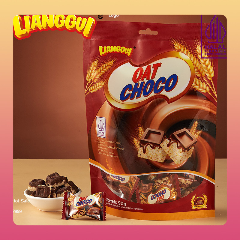 

[Makanan viral halal unik]Halal Lianggui Oat Choco Oatmeal Rasa Cokelat Oatmeal Rasa Cokelat Putih 90g Sereal Sehat CHOCO COCONUT/ STRAWBERRY/ CHOCO & MILK BURSTLURRY CRISPY & SWEET Wafer Bulat Salut Chocolate Cones Cones Chocolates Flavour Wafer Roll