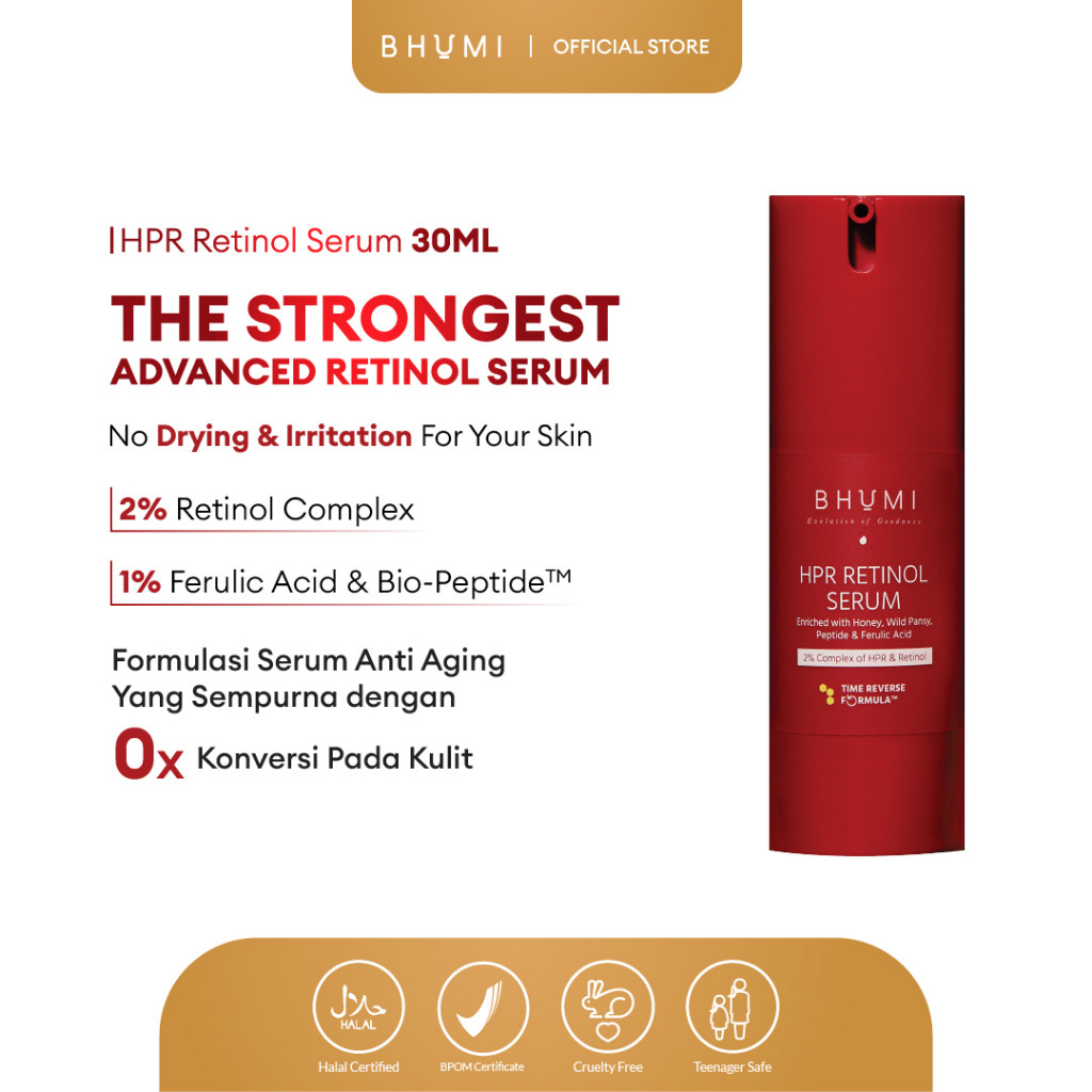 Bhumi HPR Retinol Serum Bhumi Skincare