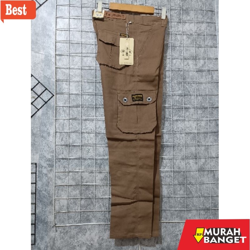 celana cargo panjang pria CELANA CHINO CARGO PANJANG PRIA PREMIUM