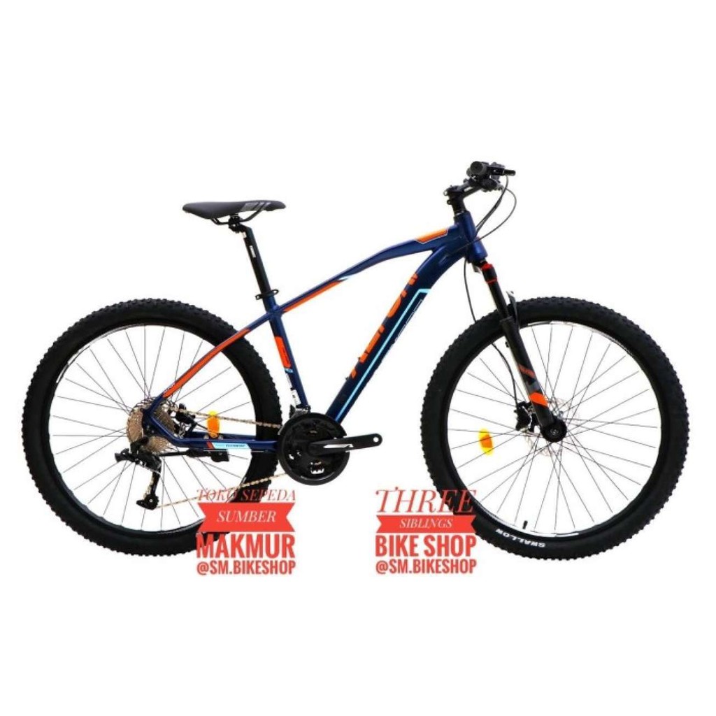 PROMO- SEPEDAUNG ALTON CHALLENGER 30 SPEED 27.5 INCH BLUE HYDRAULIC BRAKE