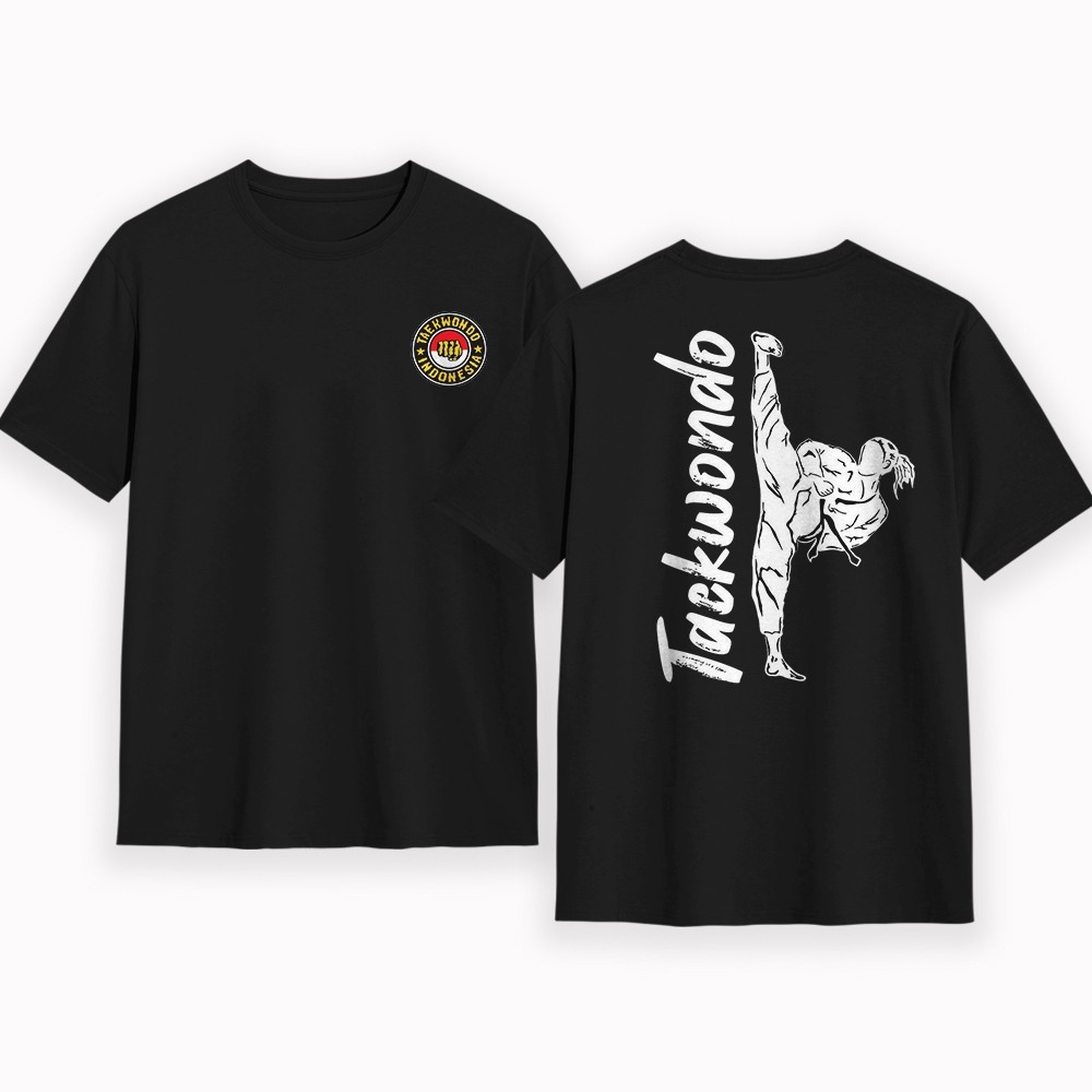 Kaos Taekwondo - Kaos Dewasa - Terbaru Kaos Pria Wanita - Baju Taekwondo
