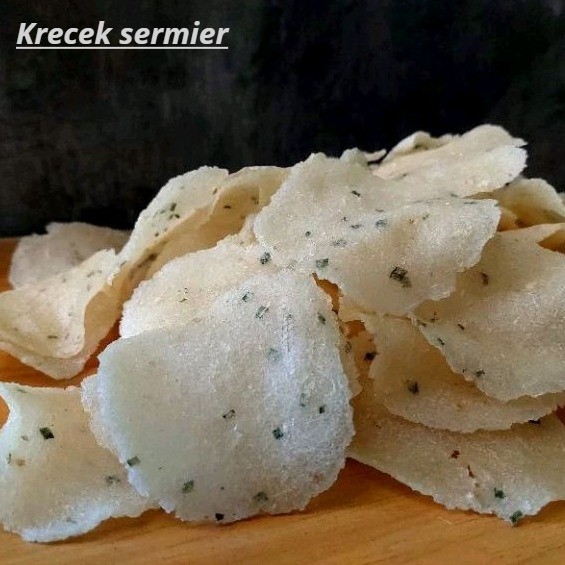 

500gr Krecek Kerupuk Singkong Ketela Sermier Krupuk Sermier Lezat Gurih Renyah
