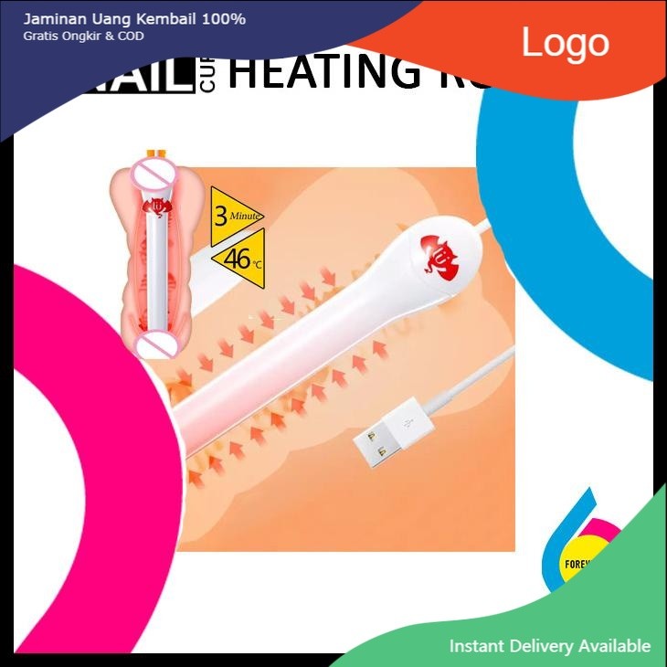 Terlaris AMAN SNAIL CUP HEATING ROD PEMANAS WARMER SEKSUAL PRIA TENGA FLESHLIGHT MURAH DAPAT HARGA P