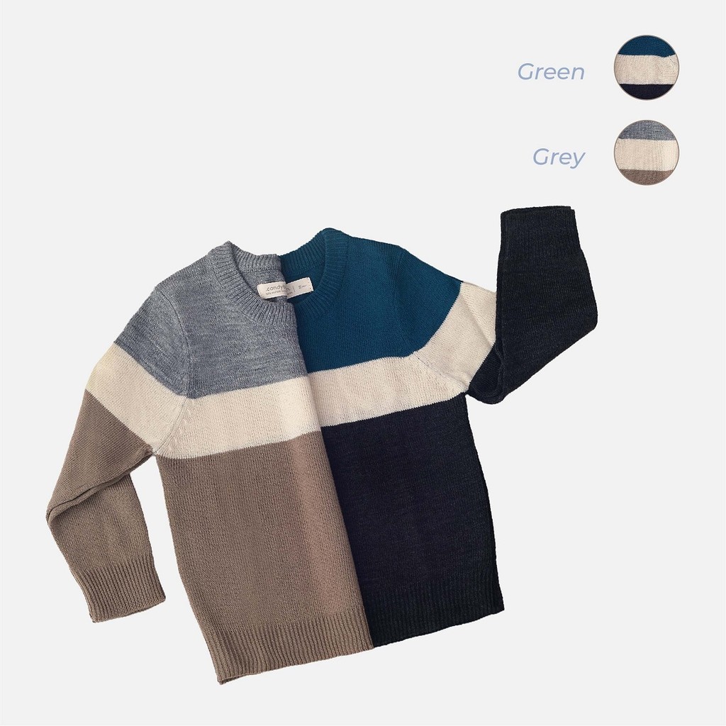 Louise Sweater - Sweater Anak Laki Laki | Sweater Anak Cowok | Sweater Rajut | Sweater Rajut Anak La