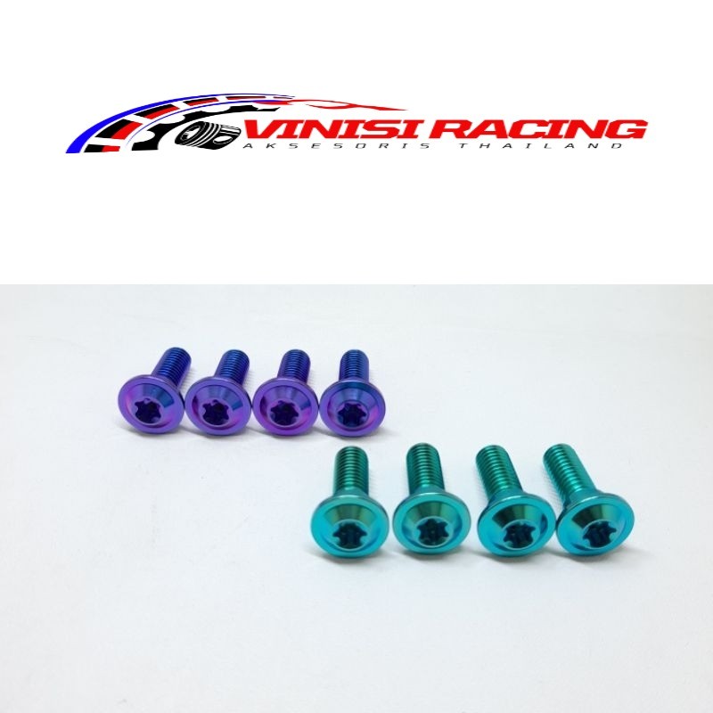baut titanium gr5 piringan disc honda derat 12 panjang 2,5cm original vietnam