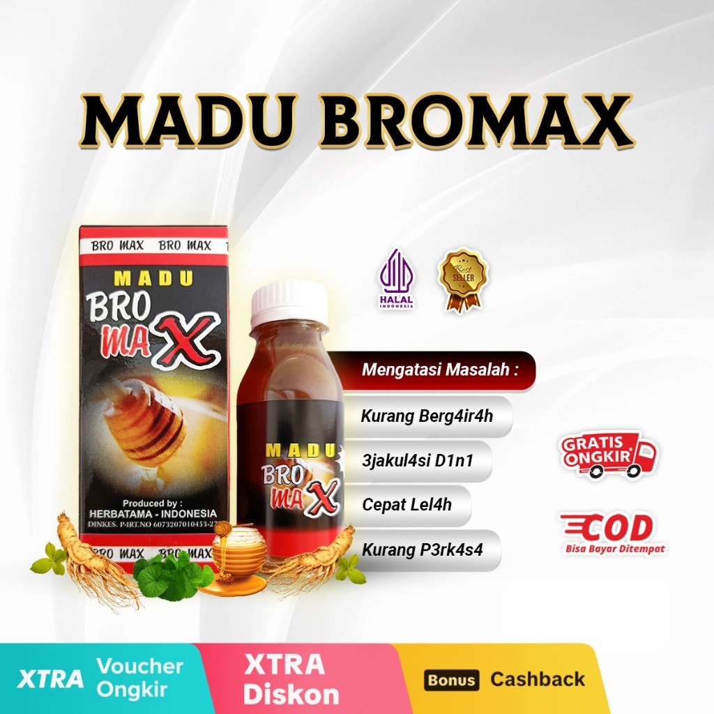 

Madu Bromax Botol Besar I Madu Herbal I Madu Kuat I Madu Pria Dewasa I Suplemen Herbal