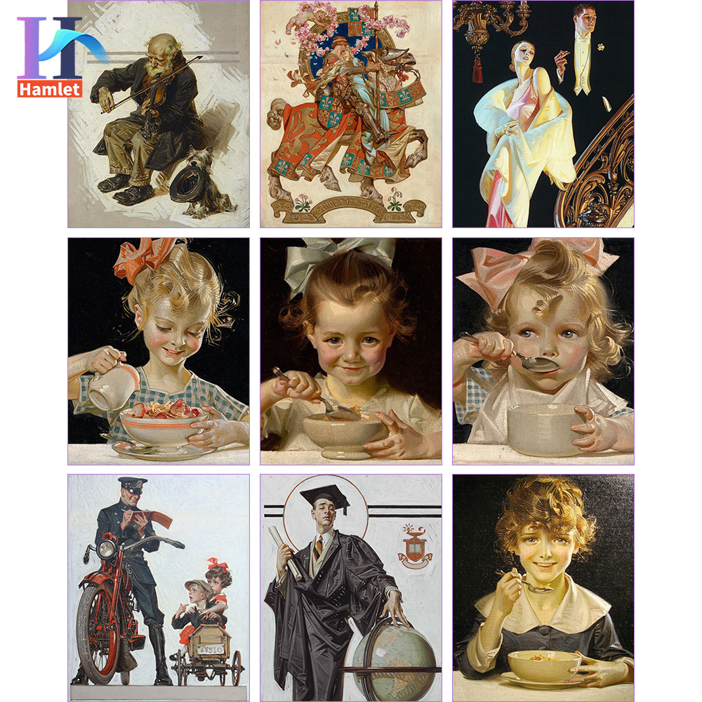 

Hand-painted oil painting by numbers girl figure, custom photo, hand painted, handmade gift, home decoration