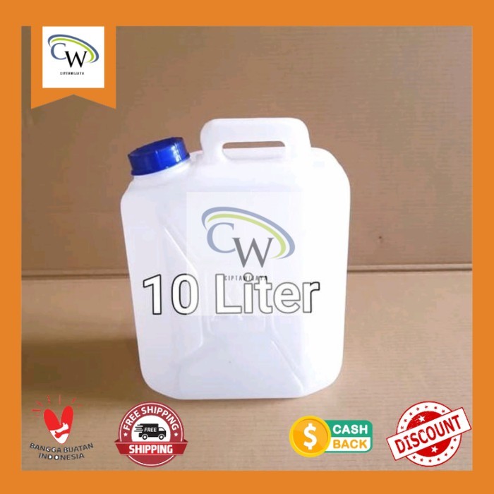 Jerigen 10 liter Baru Tebal/ Jeliken 10 liter