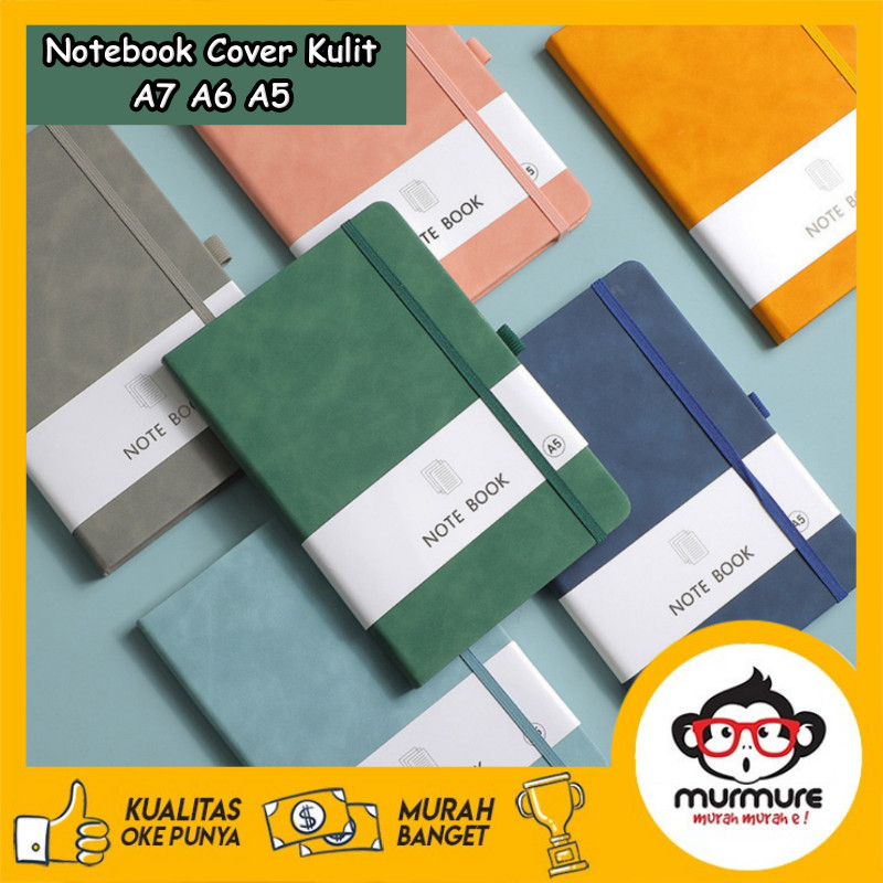 

MURMURE I NOTEBOOK COVER KULIT A7 A6 A5 BUKU DIARY CATATAN KECIL BUKU TULIS MEMO MOTIF BERGARIS 3 UKURAN NOTEBOOK MINI POCKET SIMPLE