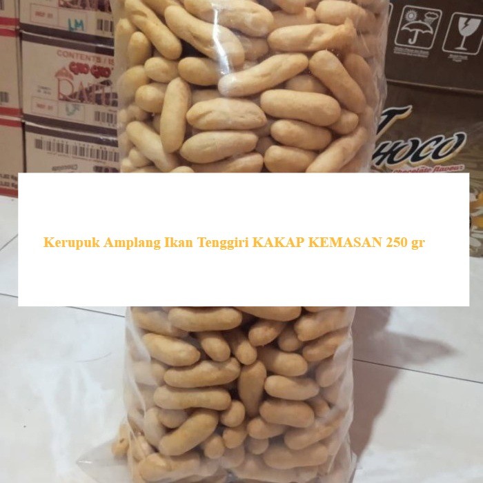 

Kerupuk Amplang Ikan Tenggiri KAKAP 250 gr ORIGINAL