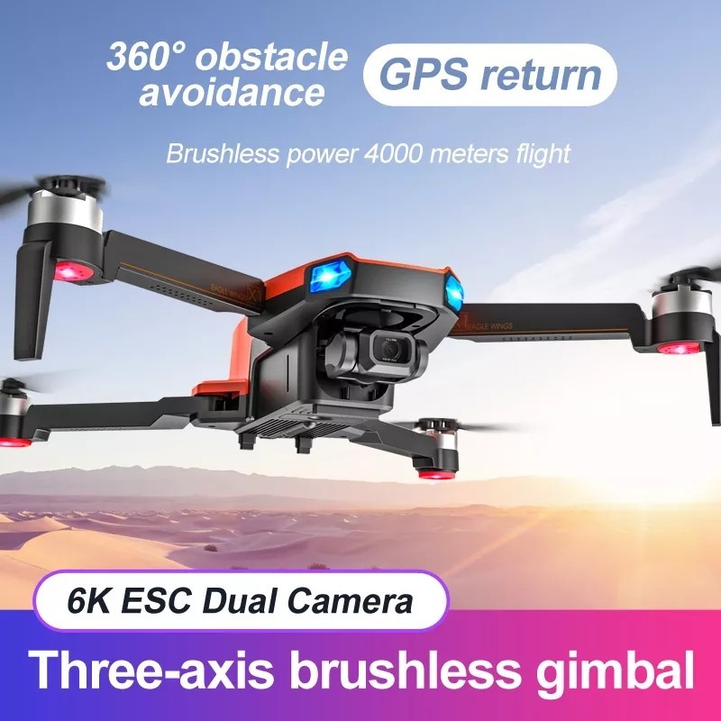 JJRC X22p jjrc x1 3 axis gimbal 6K camera wifi 5G 5km OAS anti tabrak | Drone kamera |Drone kamera h