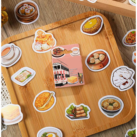 

Sticker Pack Isi 46 Lembar HONGKONG TEA RESTAURANT Scrapbook Journal Stiker