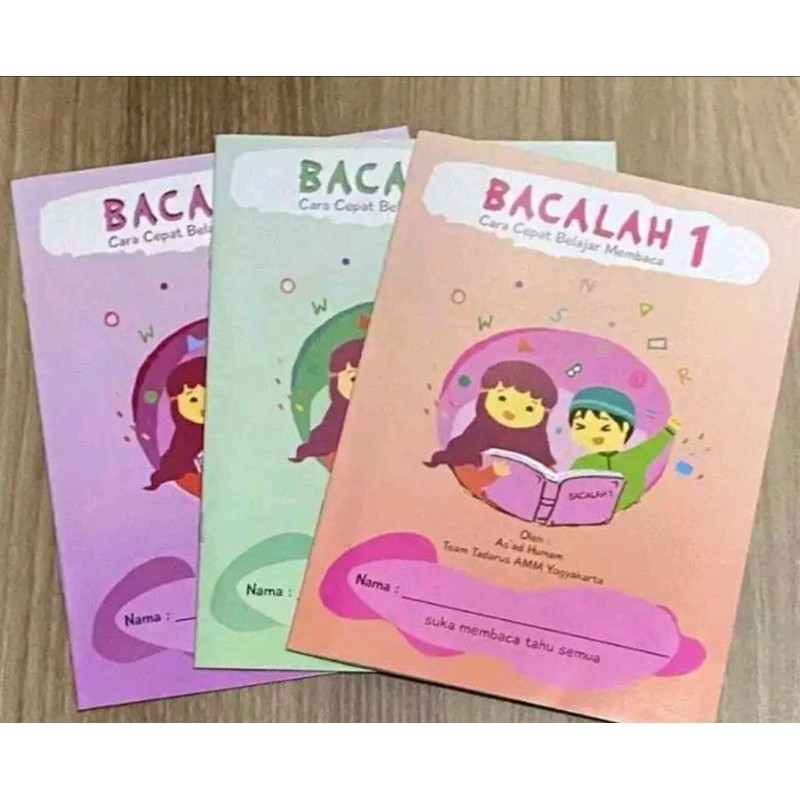 

(Dapat 3 Buku] Buku Bacalah Jilid 1 23 CaraCepat Belajar Membaca