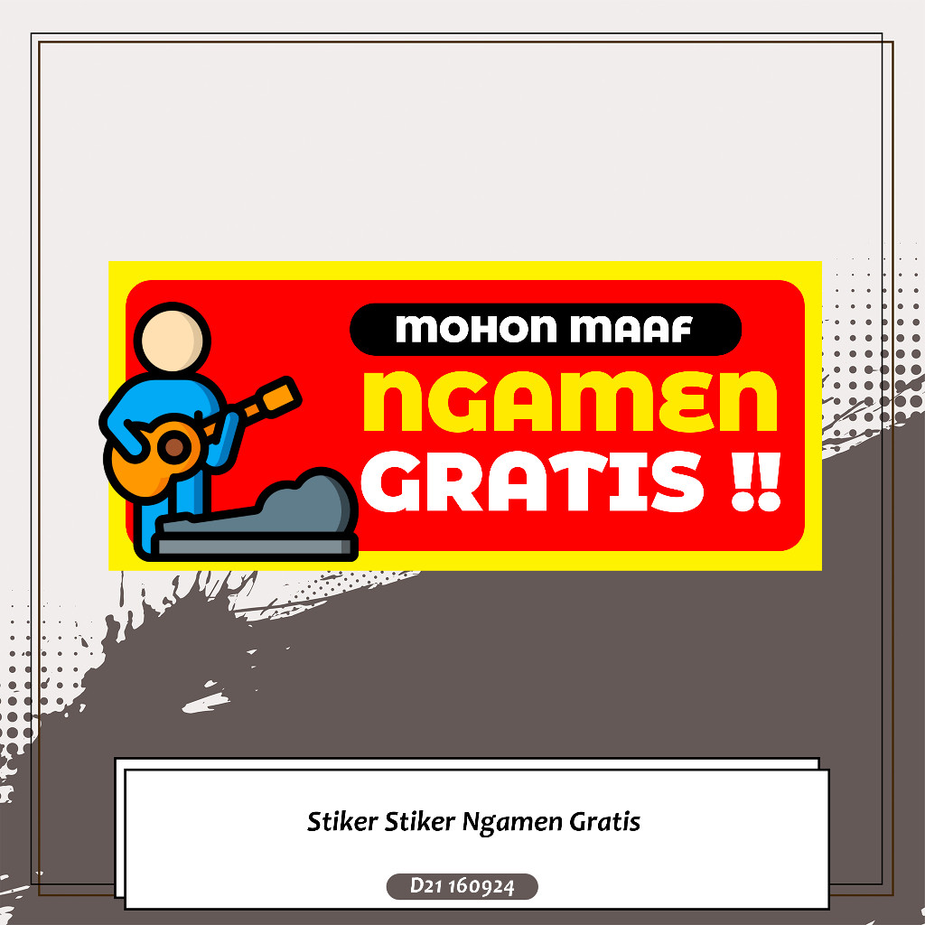 

Stiker Stiker Ngamen Gratis