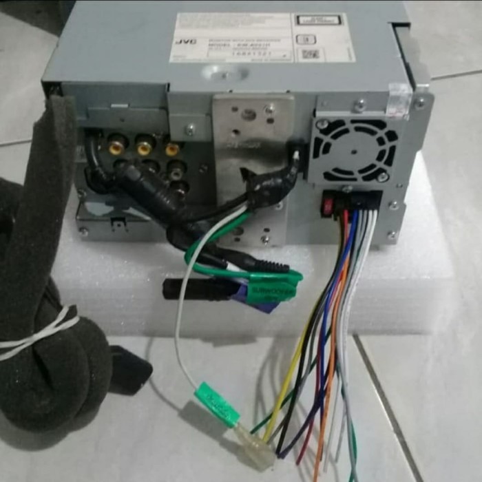 ✨READY✨ -KABEL SOKET HEADUNIT TAPE MOBIL JVC