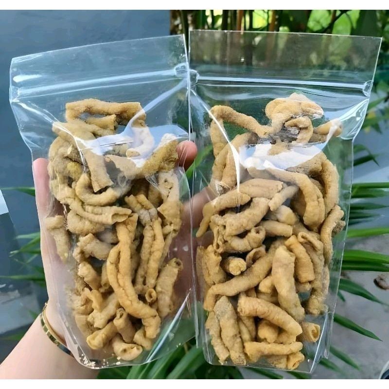 

[80g] KERIPIK USUS AYAM CRISPY / USUS KRISPI / KRIPIK USUS CRISPY / Cemilan Snack Makanan Ringan / Keripik Usus Ayam (UM) [KDP]