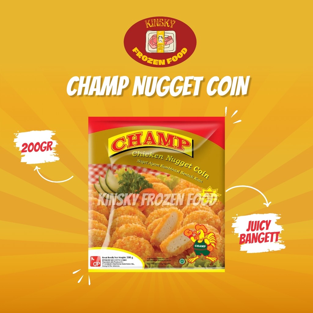 

CHAMP NUGGET COIN 200GR