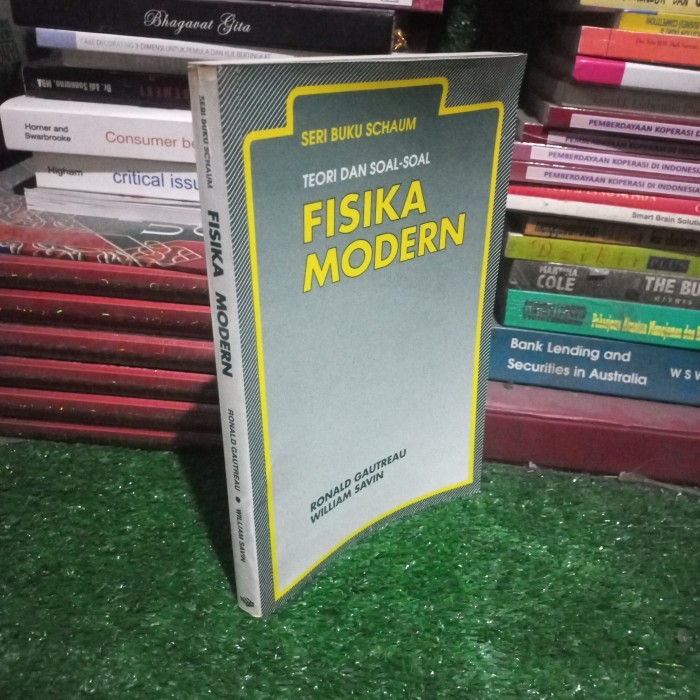 Buku Fisika Modern Teori dan soal soal Schaum original