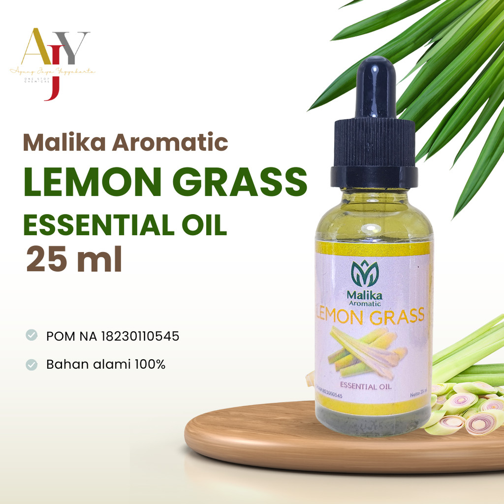 Essential Oil 25 Ml Lemon Grass / Essential Oil / Aromaterapi / Oil Essential Aromatherapy / Aromath